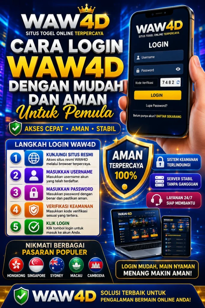 cara login waw4d dengan mudah dan aman untuk pemula melalui mobile dan desktop