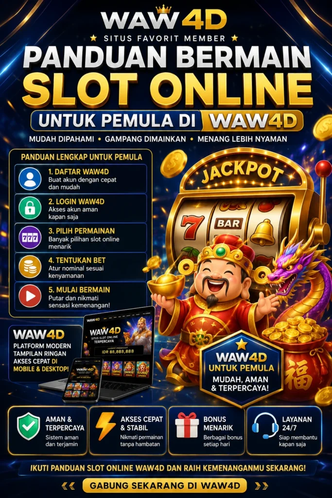 panduan slot online waw4d untuk pemula lengkap dengan tips bermain dan akses mudah