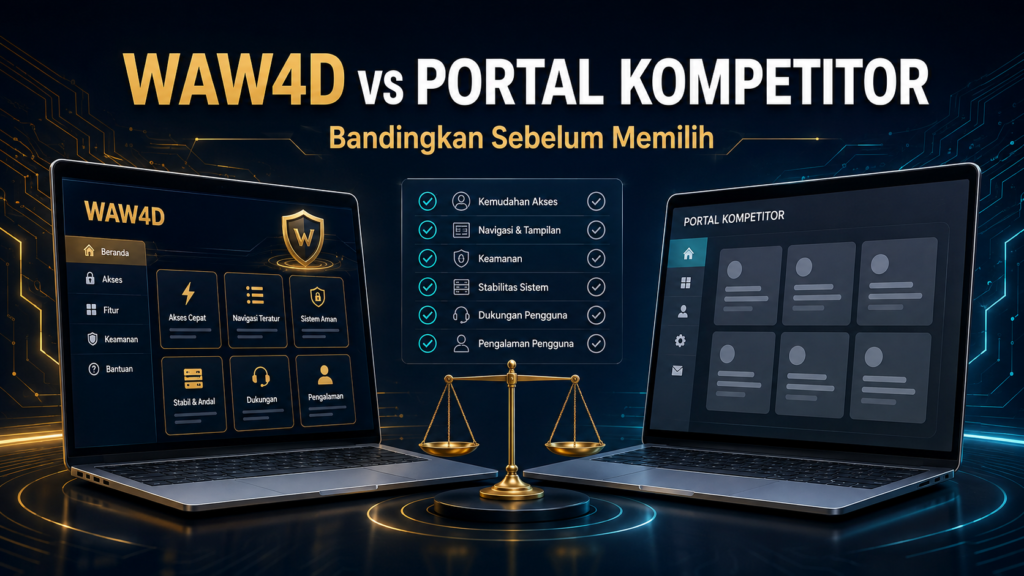Checklist alamat HTTPS informasi terbaru navigasi kontak dan kebijakan portal akses