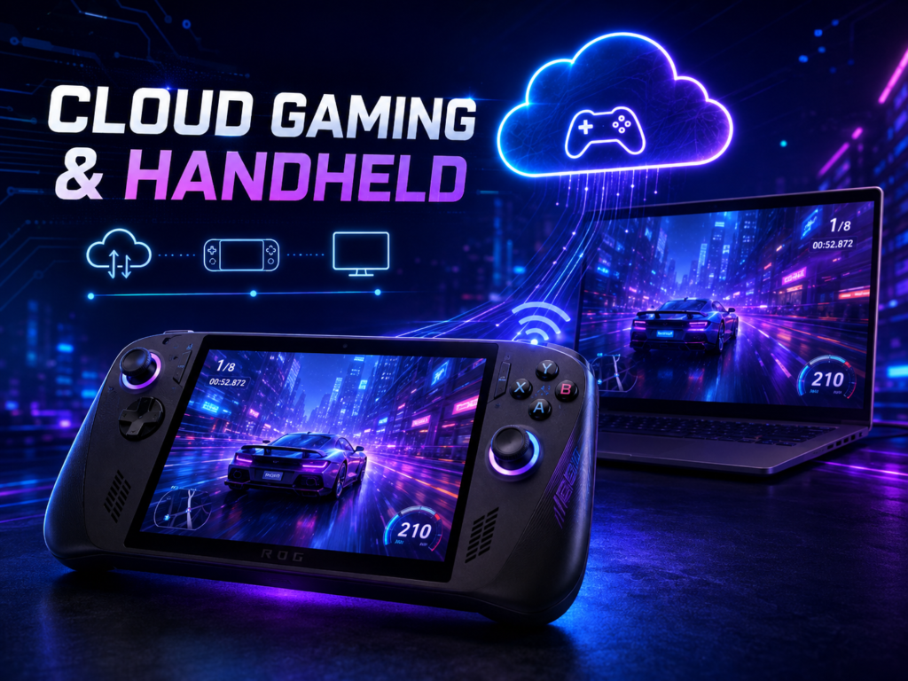 gaming dan cloud gaming yang memungkinkan game PC dimainkan melalui berbagai perangkat