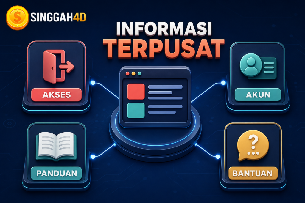 Portal SINGGAH4D membantu member menemukan informasi lebih cepat