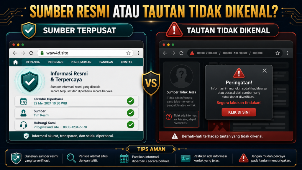 Keuntungan menggunakan portal resmi WAW4D untuk memperoleh informasi akurat
