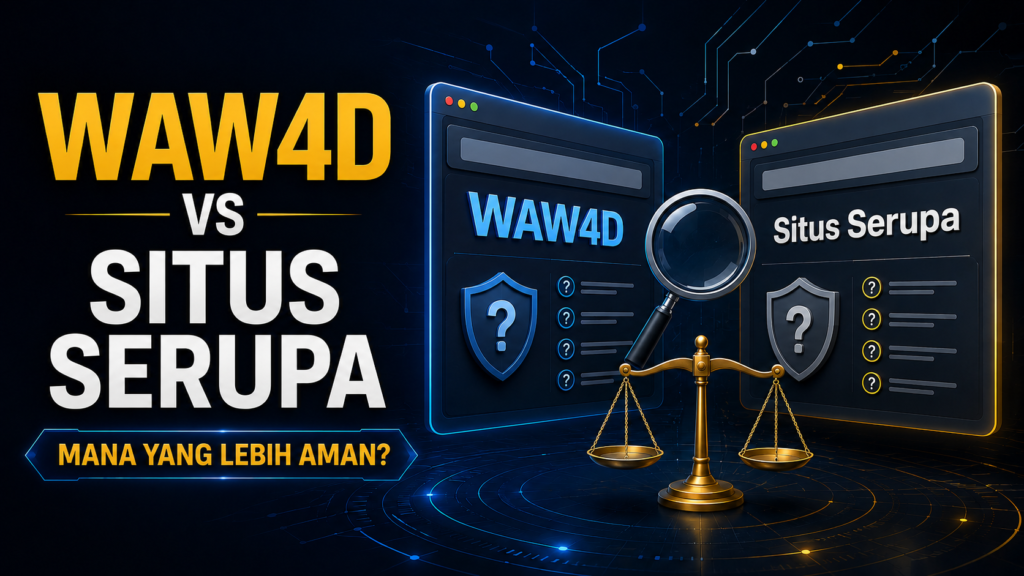 Perbandingan WAW4D dengan situs serupa untuk menilai keamanan website