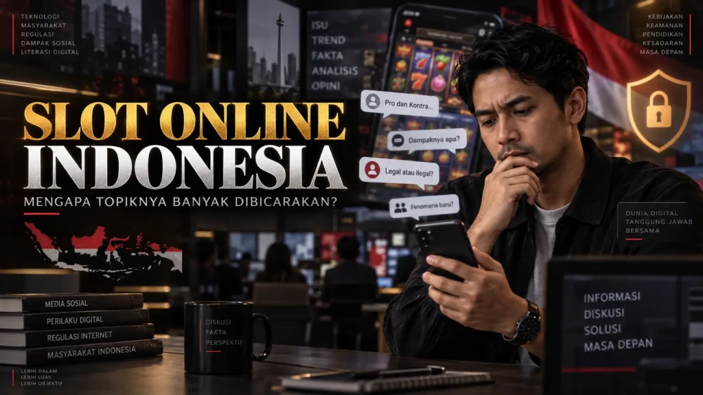 Fenomena slot online Indonesia yang banyak dibicarakan di ruang digital
